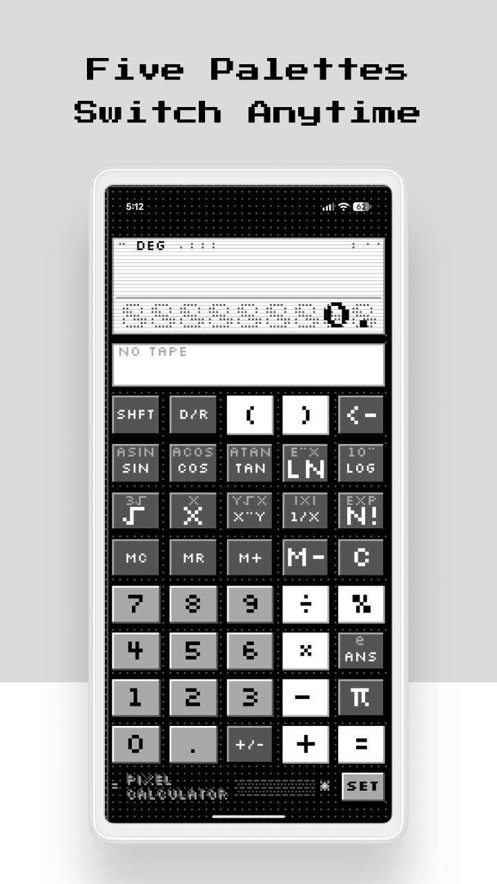 RetroCalc screenshot — shot 2